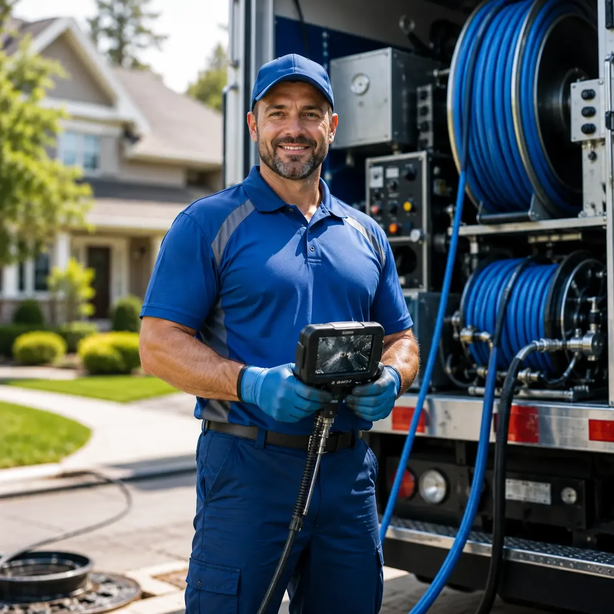 Local outdoor drain cleaning specialists in Omar, WV